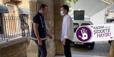 Gönyeli’de kadına şiddet