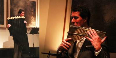 Kıbrıs'tan Hollandalı pan-flüt virtüözü Matthijs Koene geçti