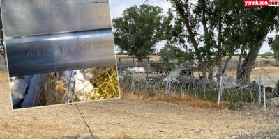 Yeşil Hat boyunca çekilen demir parmaklıklar Türkiye menşeli