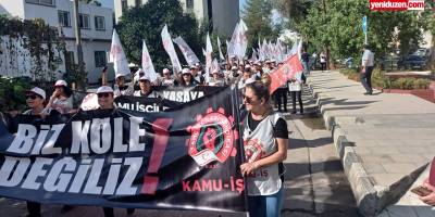 ‘Biz köle değiliz’