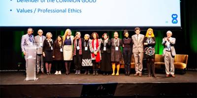 Prof. Dr Hoşkara, Brüksel’de, 58. Dünya Planlama Kongresi'nde DAÜ’yü temsil etti