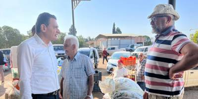 Oğuz, Güzelyurt bölgesindeki zeytinyağı üretim tesislerini ziyaret etti