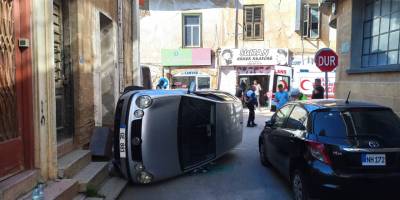 Dikkatsizlik kaza getirdi...