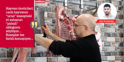 Hayvancı: "Eti ucuza veriyoruz, pahalılığın sebebi kasaplar" / Kasaplar: "Hayvancı her hafta canlı hayvan fiyatına zam yapıyor"