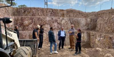 KŞK üyeleri Trulli kazısını ziyaret etti