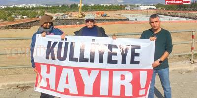 "Bu bir inşaat değil, siyasi bir projedir"