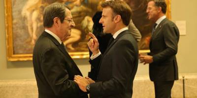 Pelekanos: Anastasiadis - Macron görüşmesinin merkezinde Kıbrıs sorunu yer alacak