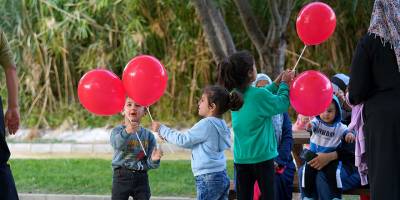 Gönyeli’de çocuklar parka sığmadı