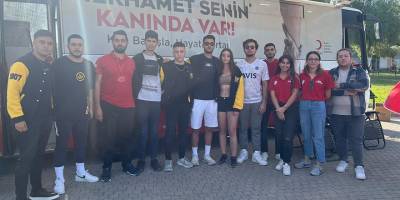 DAÜ’de “Kan Ver Hayat Kurtar” etkinliği düzenlendi