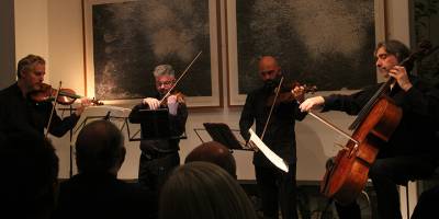 Pharos Vakfı kemanın başkenti Cremona’dan ünlü dörtlüyü ağırladı