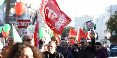 Uluçay'a destek için yürüdüler