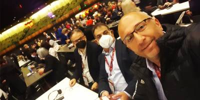 TÜRK-SEN ITUC Genel Kurulunda oy kullandı