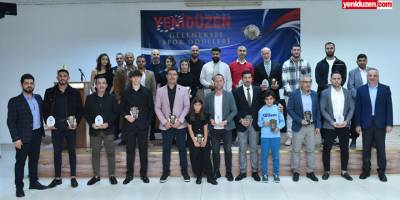 YENİDÜZEN SPOR ÖDÜLLERİ ile gururlandılar