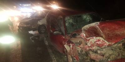 Tatlısu'da korkutan kaza: 3 kişi yaralandı