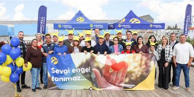 Cafe Down gençlerinin Kuzey Kıbrıs Turkcell ziyareti