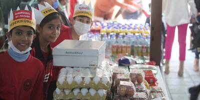 Haspolat İlkokulu’nda, Yerli Malı Kermesi düzenlendi