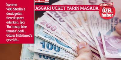 İşveren: '486 Sterlin' İşçi: 'Bu hesap olmaz'