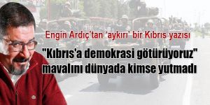 Aykırı Kıbrıs yazısı