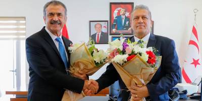 Gazimağusa Belediyesinde görev devir teslim töreni yapıldı