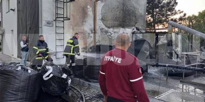 LTB’ye ait arıtma tesisinde yangın