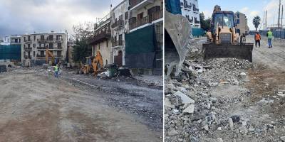 Girne Antik Limanı'nın restorasyonu yapılmaya başlandı