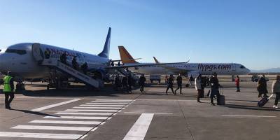 “Ercan’a 5 günde 345 uçak giriş – çıkış yaptı”