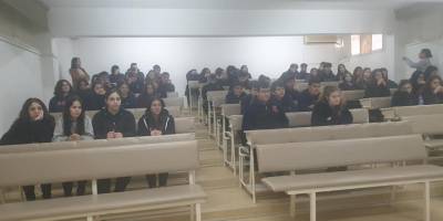 Kurtuluş Lisesi öğrencileri, kan bağışının önemine dikkat çekti