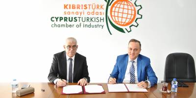 İngiltere Kıbrıs Türk Ticaret Odası ile Kıbrıs Türk Sanayi Odası işbirliği protokolü imzaladı