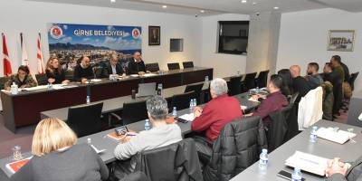 Girne Belediyesi'nde gündem komiteler ve Karakum Plajı