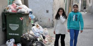 Lefkoşa, çöplere teslim