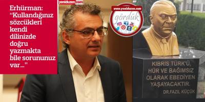 "Kıbrıs Türk'ü" diye yazılmaz, "Kıbrıs Türkü" diye yazılır