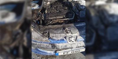 Seyir halindeki araç alev aldı!