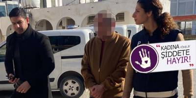 “Alkol aldığı sırada eşini darp edip yaraladı”