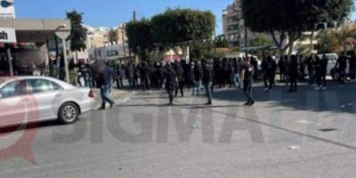 Grivas'ın anıldığı alanda olaylar yaşandı