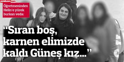 “Sıran boş, karnen elimizde kaldı Güneş kız…”
