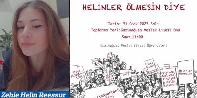 Okul arkadaşlarından eylem: “Helinler ölmesin diye”