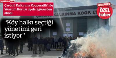 Çayönü’nde eylem