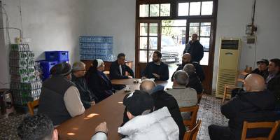 Girne Belediyesi yetkilileri Bellapais esnafı ile istişare toplantısı yaptı