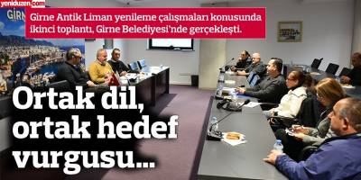 Ortak dil, ortak hedef vurgusu…