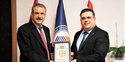 Süleyman Uluçay'dan DAÜ Rektörü Hocanın’ı ziyaret