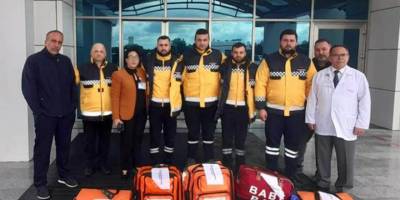 YDÜ’den 10 kişilik ekip deprem bölgelerine gitti