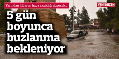 Hava sıcaklığı düşecek