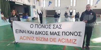 “Düşüncemiz ve kalbimiz sizinle…”