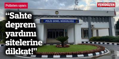 Polisten uyarı: “Sahte deprem yardımı sitelerine dikkat!”