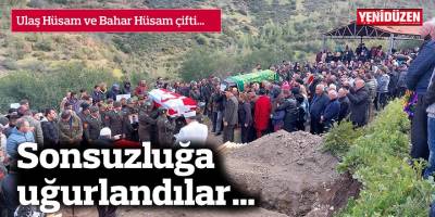 Ulaş Hüsam ve Bahar Hüsam yan yana sonsuzluğa uğurlandı…