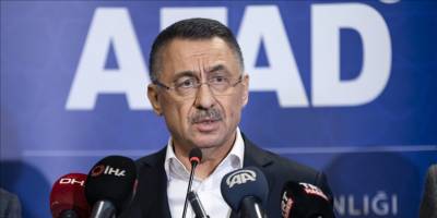 Oktay: “131 şüphelinin depremde yıkılan binalarla ilgili sorumluluğu tespit edildi, bunlardan 1’i tutuklandı, 113'ü hakkında gözaltı talimatı verildi”