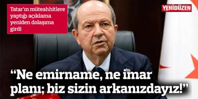“Ne emirname, ne imar planı; biz sizin arkanızdayız!”