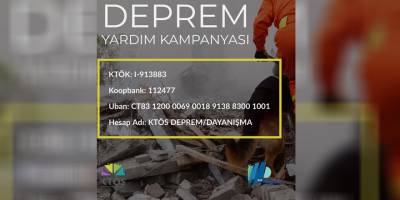 Öğretmenler Kooperatifi ve KTÖS deprem yardım kampanyası başlattı