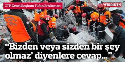 “Bizden veya sizden bir şey olmaz’ diyenlere cevap…”