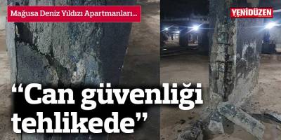 Vakıflar: “Mağusa Deniz Yıldızı Apartmanları’nda can güvenliği tehlikede”